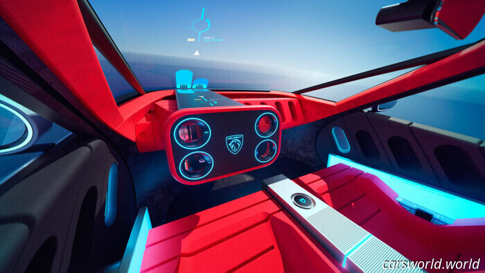 Il concept di Peugeot per la prossima 208 reinventa la guida a partire da un volante quadrato | Carscoops